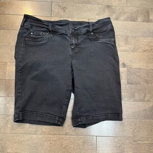 Torrid Black Denim Shorts